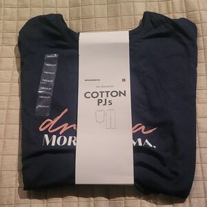 Navy 100% Cotton PJs